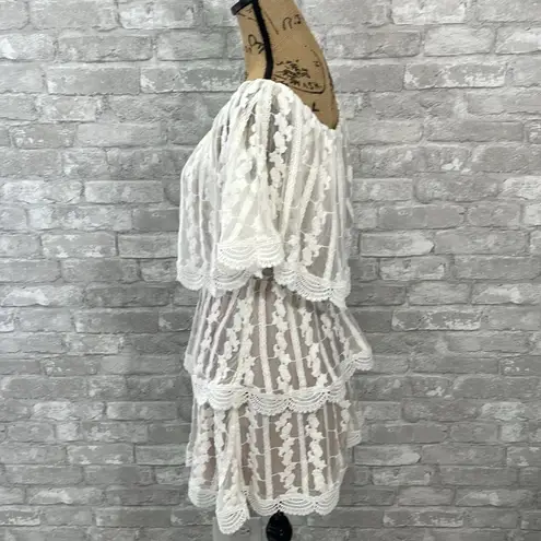 Show Me Your Mumu  Lana Dress Dainty Crochet