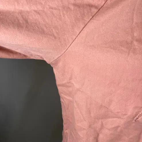 Blu Pepper Day to Day  Pink Cotton Hooded‎ Anorak Utility Jacket Coat Women's