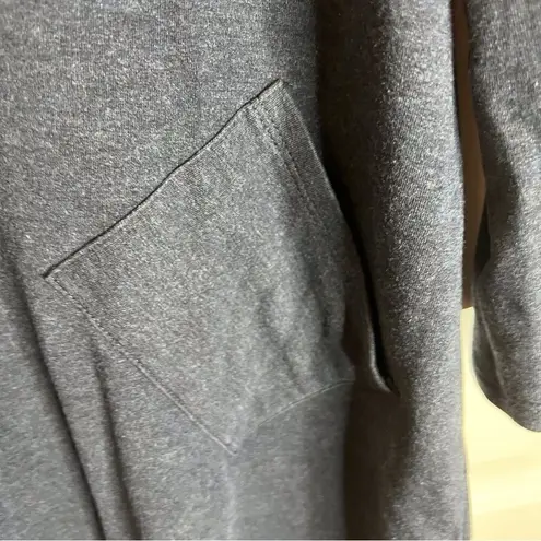 Pure Jill Turtleneck Tunic Dress Size Small Oversized Side Pocket. No flaws. Gray