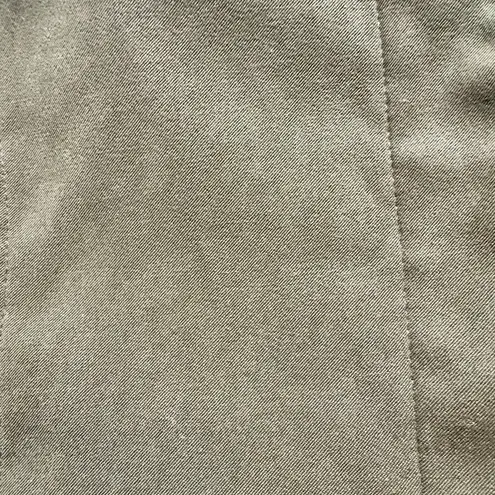 Karen Scott Olive Green Stretch Blazer Size 12