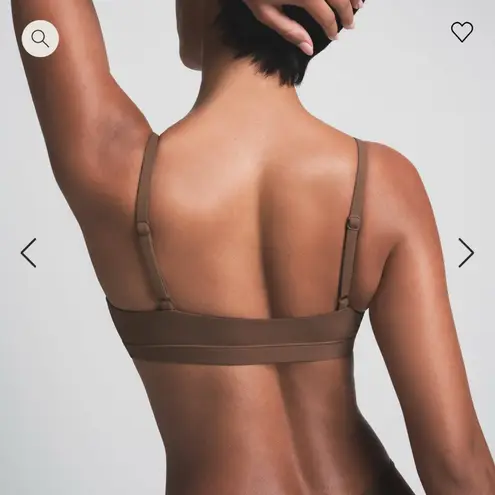 SKIMS NWT Fits Everybody Scoop Bralettet in Jasper Brown 3X