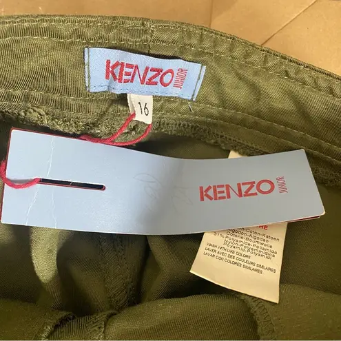 KENZO JR GREEN SKIRT Size 2