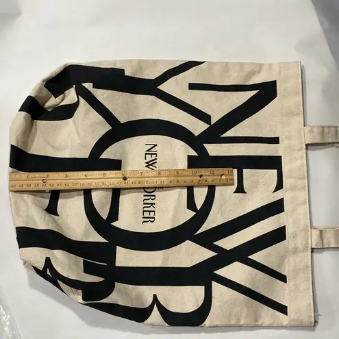 New York Transit The New Yorker canvas tote bag excellent condition