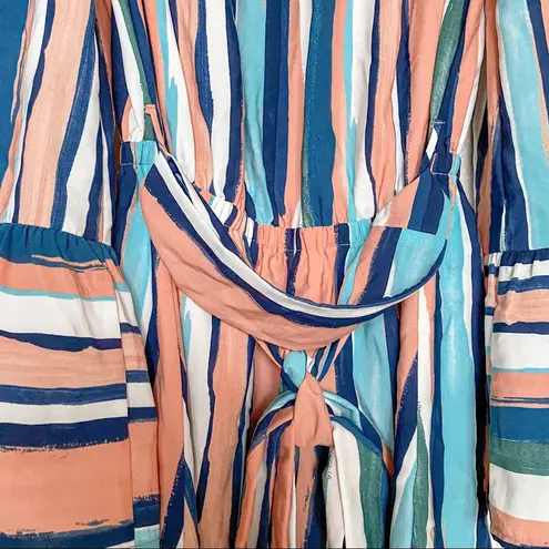 Lost + Wander Santorini Off the Shoulder Romper Size Small