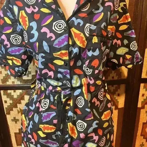 Stranger Things Chicago Pop Up Store Exclusive Seven Pajama Shorts Set Women Lrg