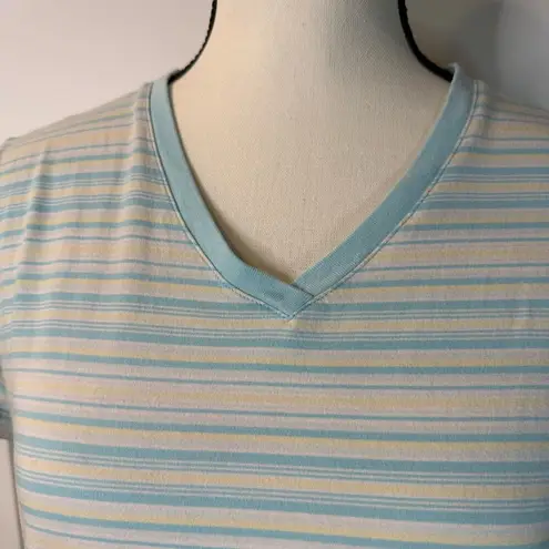 Oscar de la Renta Women’s Striped Nightgown Size M