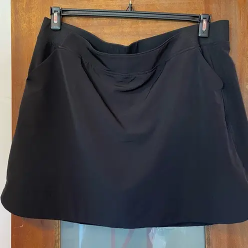 32 Degrees Heat 32 degrees Cool Womens Black Skort 2XXL