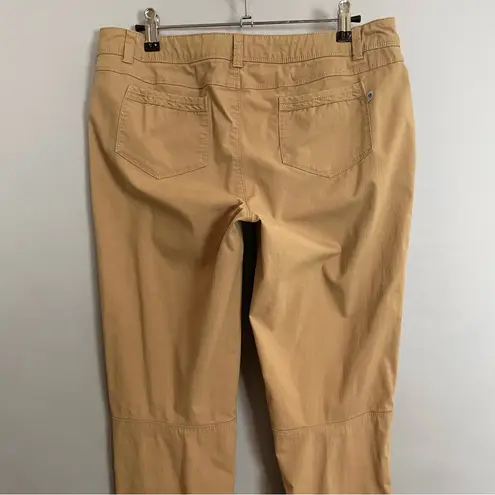 Mountain Hardwear Pants Womens Hiking Light Brown Tan Size 4/36 Outdoors