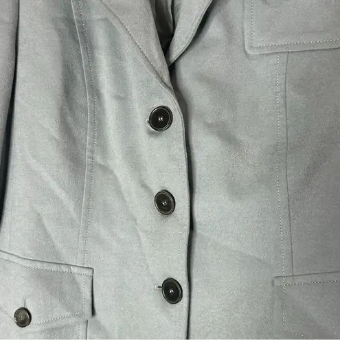 Akris Punto Women's Gray Blazer Jacket Size 12
