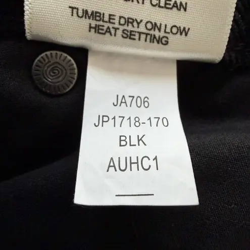 Jag jeans Womens 8 Petite Low Rise Bootcut Black Stretch Corduroy Pants Western