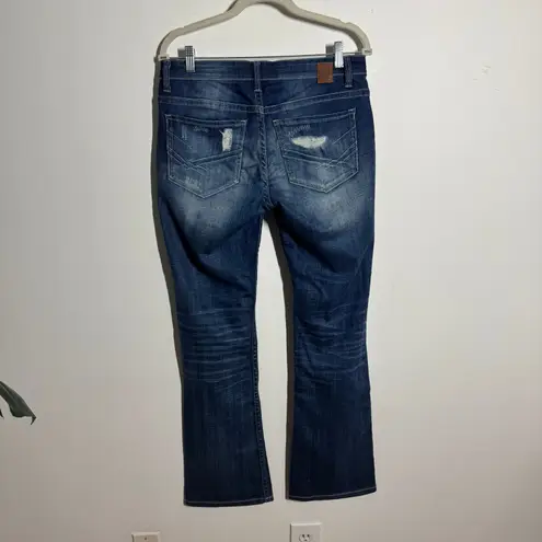 BKE Buckle Payton Jeans Women 28R Bootcut Western Y2K Boho Distressed Cotton