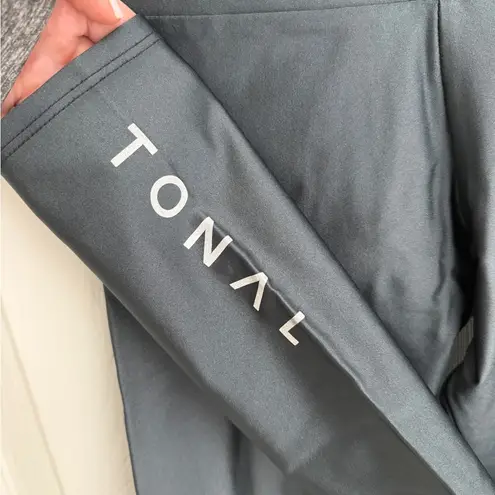 Onzie TONAL 7/8ths Athletic Legging Blue Metallic Women’s Size S