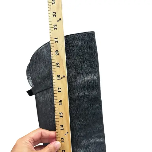 Aquatalia Boots Womens 6.5 Black Over The Knee Leather Riding Equestrian