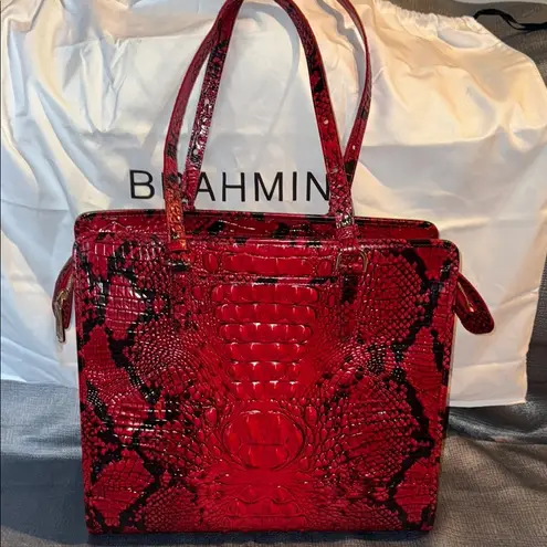 Brahmin Tia Leather Tote