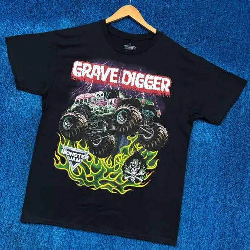 Monster Jam Racing Grave Digger Since 1989 T-Shirt Size Large
