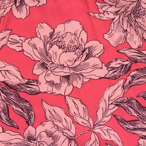 Isabel Maternity Swimsuit One Piece Size Medium Pink Floral Halter Neck NWT