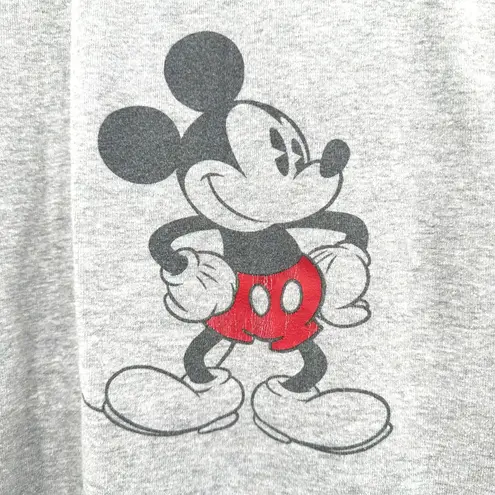 Disney  size large‎ Mickey Mouse graphic tank top heathered gray