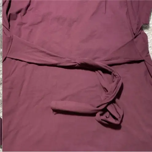 Universal Standard Misa Jersey Dress in Eggplant