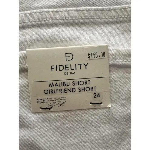 Fidelity Malibu Short Girlfriend Denim Shorts