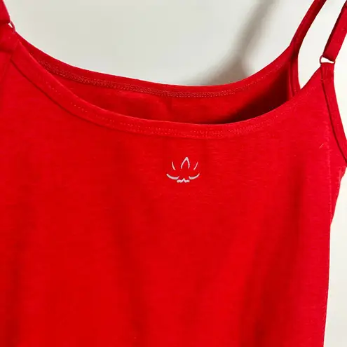 Beyond Yoga Uplevel Space Dye Midi Jumpsuit in Ruby Red Heather Size Medium