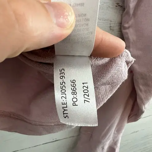 Southern Shirt Dusty Pink Long Sleeve Pocket Tee Size XL