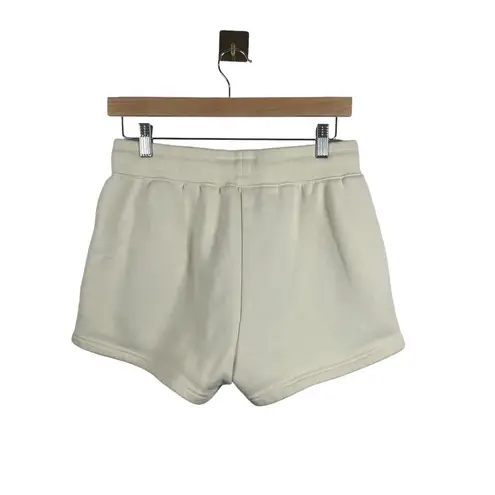 Sacre Women’s Erica Fleece Lounge Sweatshorts in Beige Size M Tan Size M