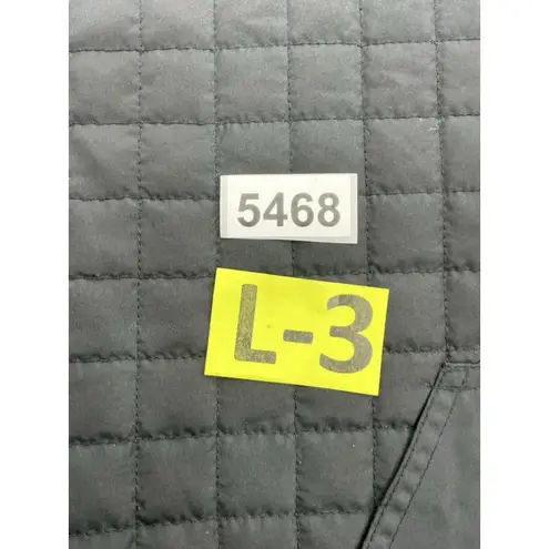 Womans Crossroads Woman Quilted Vest 1x black Full Zip Mock Neck