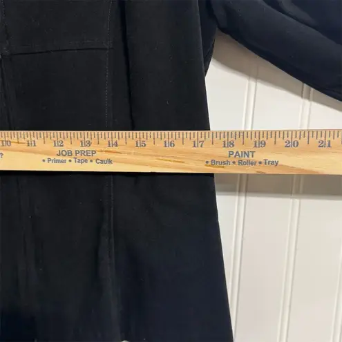 Scarlett VTG Skirt Suit Set Size 12 Black Animal Print Mob Wife Office Siren Y2K