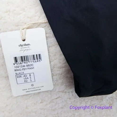 NEW Rhythm Free People Ring Itsy Bikini Bottoms, size S Black