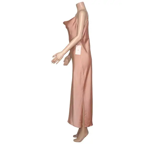BHLDN Cali Satin Charmeuse Slip Dress, Sedona, 10 (US)