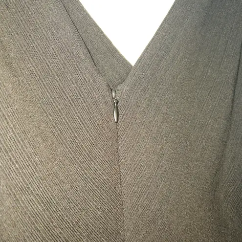 Donna Karan Essentials Black Sleeveless A-Line Dress Size 6