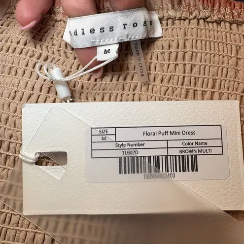 Endless Rose Puff Sleeve Mini Dress