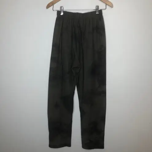 Tina Jo Tie Dye Sweatpants Black Gray Xsmall Size XS
