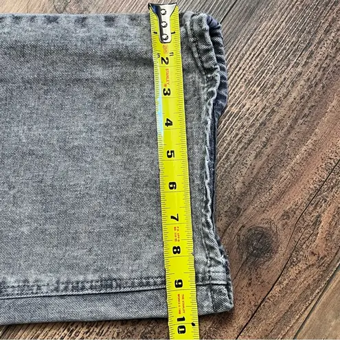 Pink Bow Embroidered Pockets Gray Wash Jeans Ashley Moore Denim Sz 9 / 29