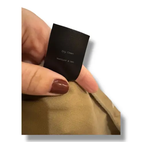 Babaton Aritzia XS Lawson Trench Coat Beige Long Open Front ASO Meghan Markle