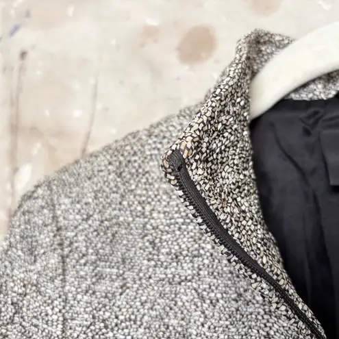 Akris Silk Tweed Pattern Jacket