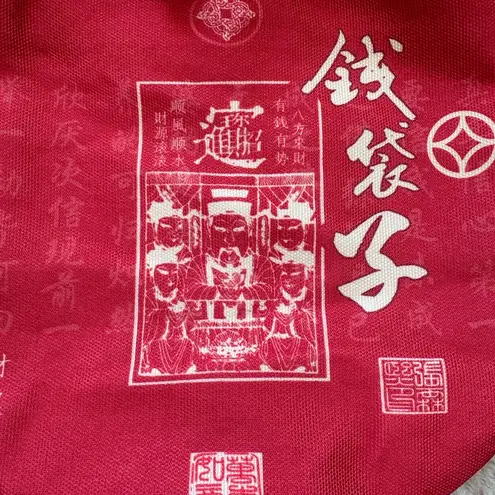 Red Canvas Bucket Crossbody Bag Chinese Noodle Cup Style Small Shoulder Bag new