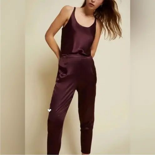 Nation Ltd madrid pant in sangre wine