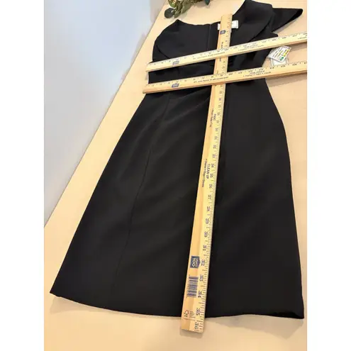 Willow Glenn Women Dress Black 4P Cap Sleeve Rushed Clueless Preppy Academia