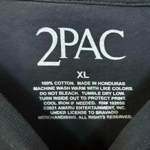 Tupac Keep Ya Head Up Rap Single West Coast Hip Hop Tee XL