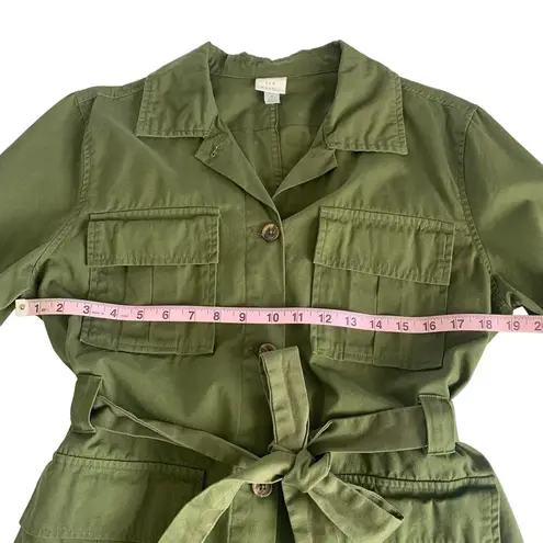 Via Penny Lane Reworked Apparel Panic! at the Disco Custom Olive Utility Jacket Size M