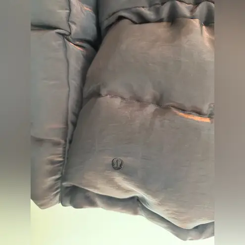 Lululemon NWOT Women's Wunder Puff 600-Down-Fill Jacket Iridescent Brown size 6