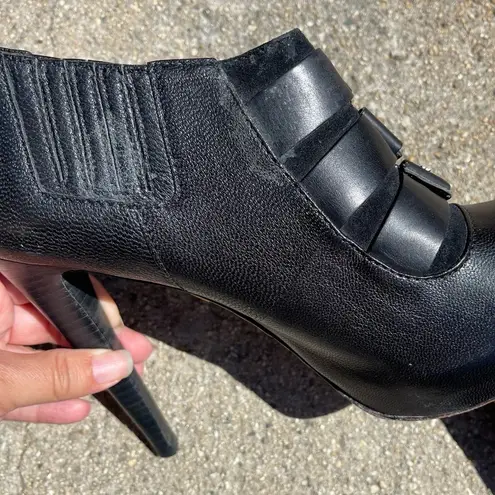 L.A.M.B. Gwen Stefani King Triple Buckle Bootie Stiletto Platform Heels Size 7.5