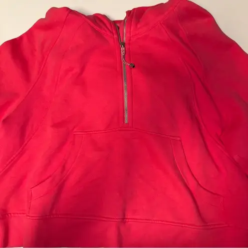 Lululemon Scuba Oversized Half Zip Hoodie Lip Gloss XL/XXL