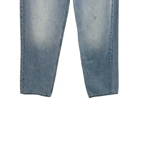 Etica The Tyler Vintage Straight Jeans Denim Light Medium Wash Blue Size 28