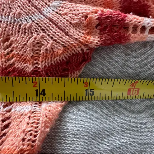 Wet Seal  Y2K Vintage Crochet Striped Boho Cardigan Bolero M