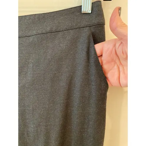 St. John Tapered Leg Dress Pants Grey Slack Women's Size 8 Vintage