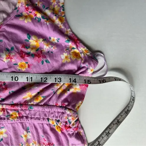 Olive & Oak floral sleeveless maxi dress size large