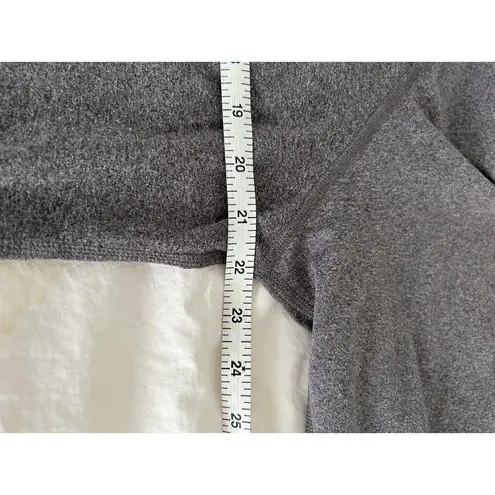 REI 2XL Grey Lightweight Pullover Fleece Zip Active Skiing Hiking Outdoor XXL Gray