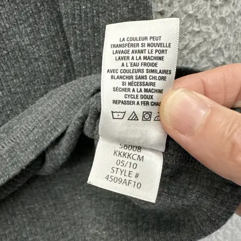 Y2K Aeropostale Long Sleeve Henley Shirt Bella Swan Elena Gilbert Grunge W XL Gray